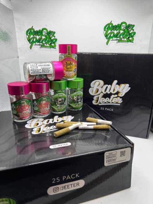 Bab y Jeeter Pre Rolls available for sale in stock at affordable prices, buy baby jeeter pre rolls at best discount prices