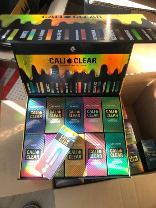 Cali Clear Disposable Vape available for sale in stock at affordable prices, buy Cali Clear Disposable Vape in bulk at best discount prices