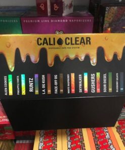 Cali Clear Disposable Vape available for sale in stock at affordable prices, buy Cali Clear Disposable Vape in bulk at best discount prices